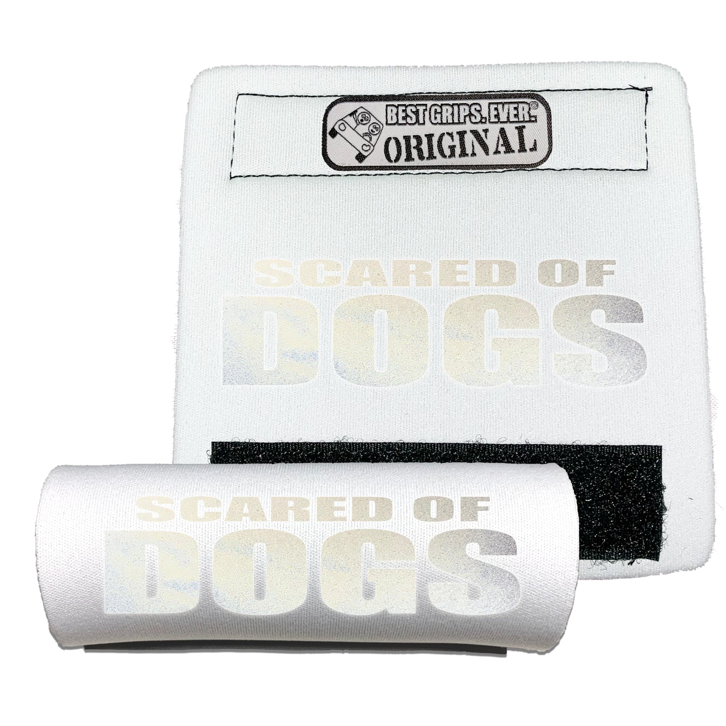 HI-VIS SCARED of DOGS Grip by BEST GRIPS. EVER.®