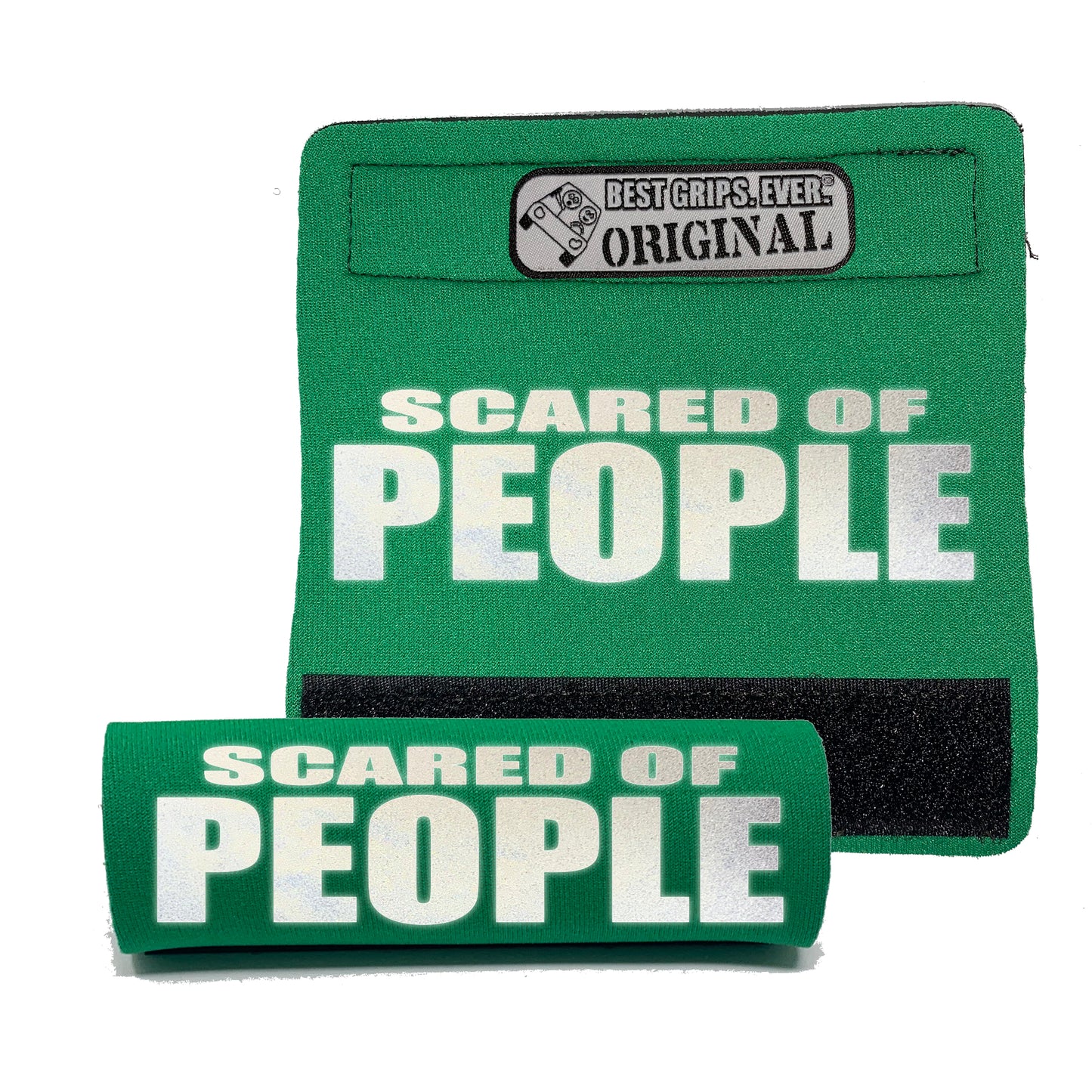 HI-VIS SCARED of PEOPLE Grip by BEST GRIPS. EVER.®