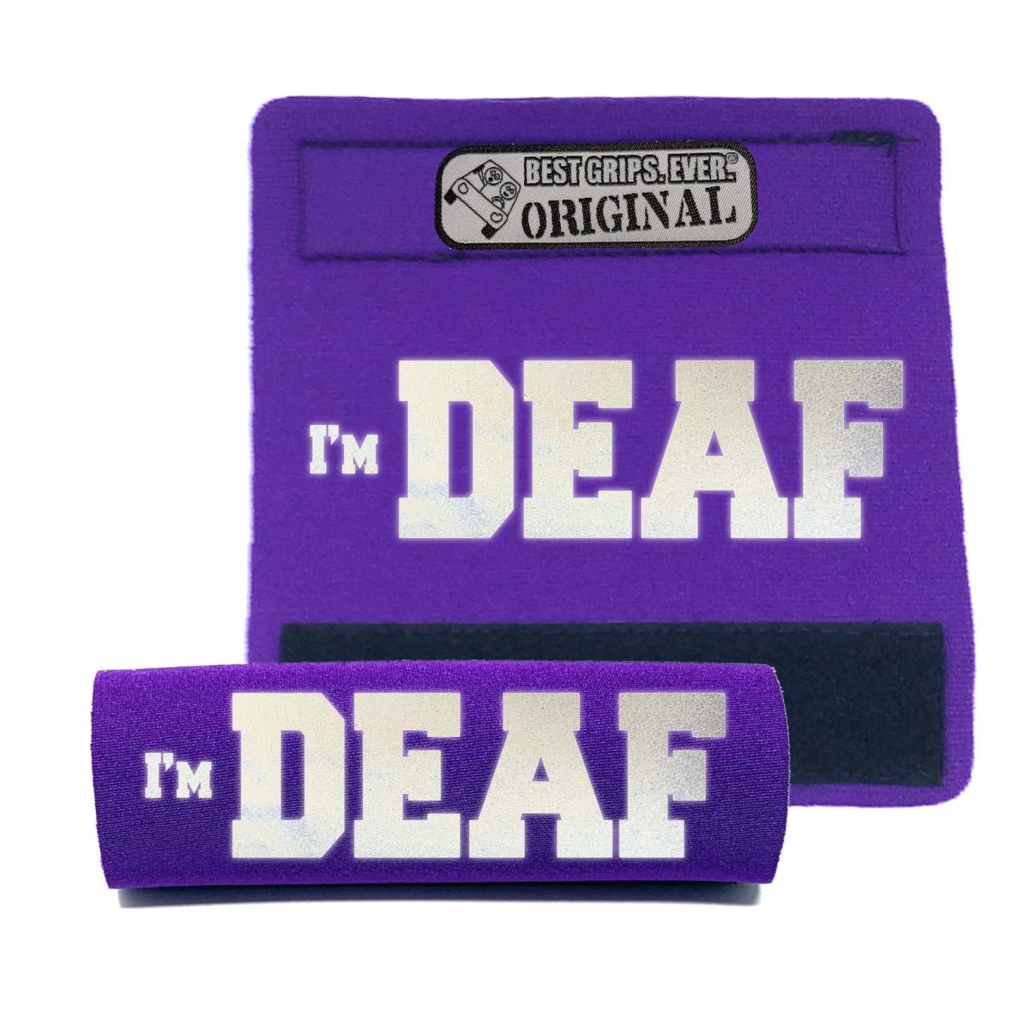 HI-VIS I'm DEAF Grip by BEST GRIPS. EVER.®