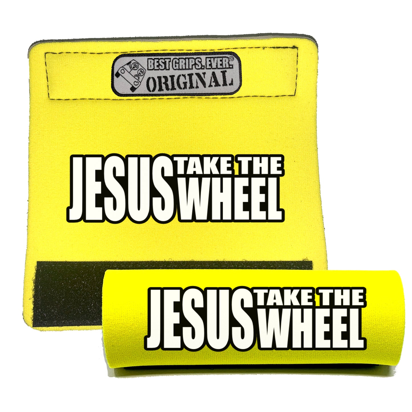 The Jesus Take the Wheel Grip.