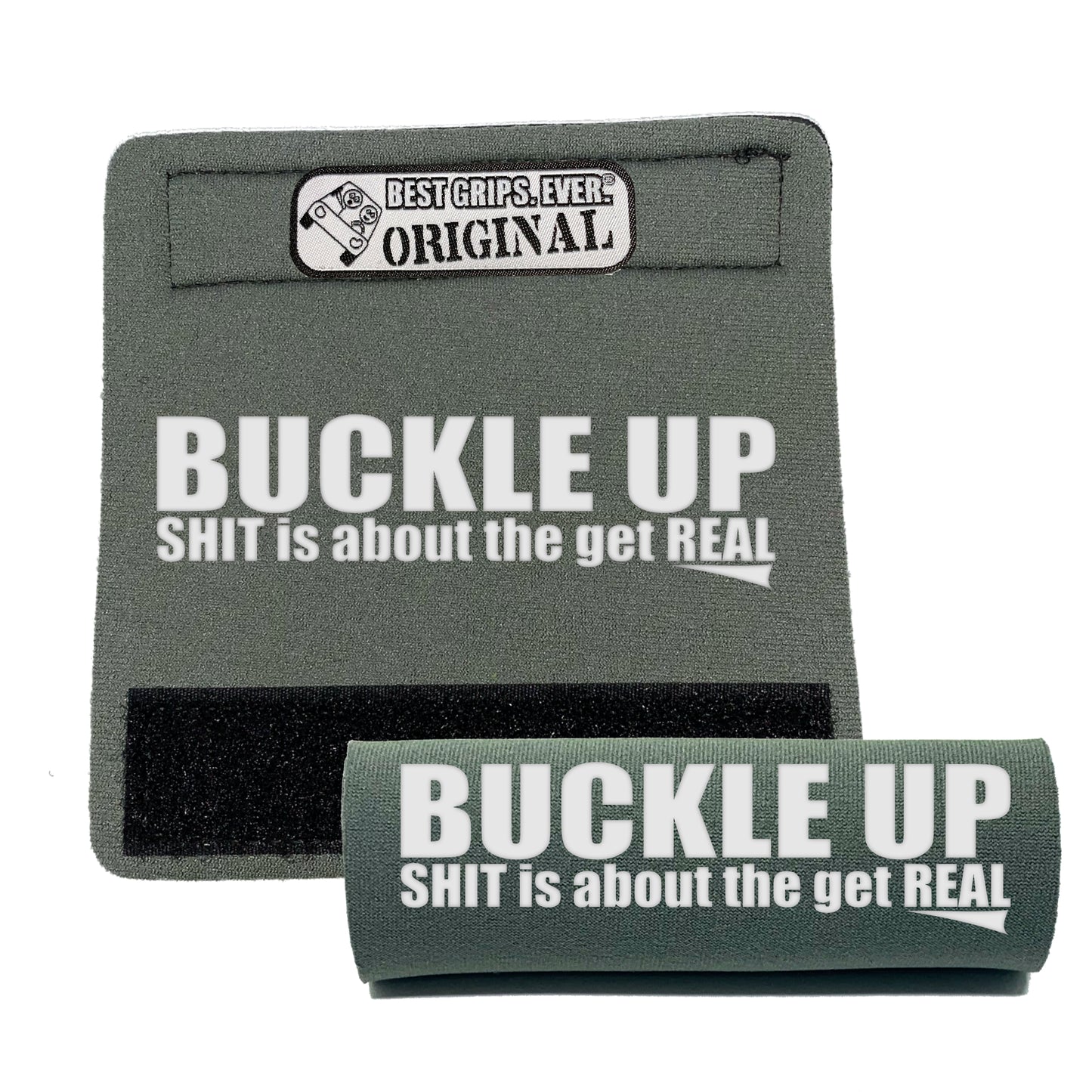 The Buckle Up Grip. by BEST GRIPS. EVER.®