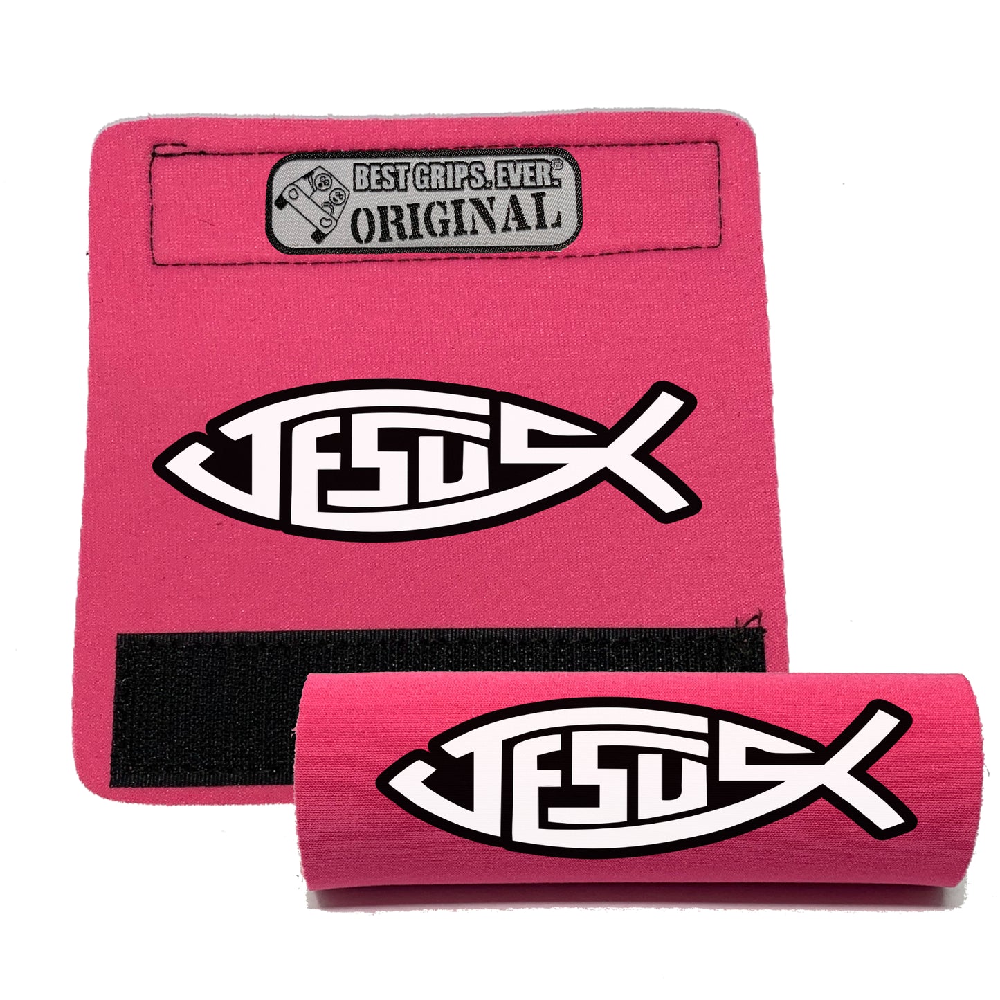 The Jesus Fish Grip.