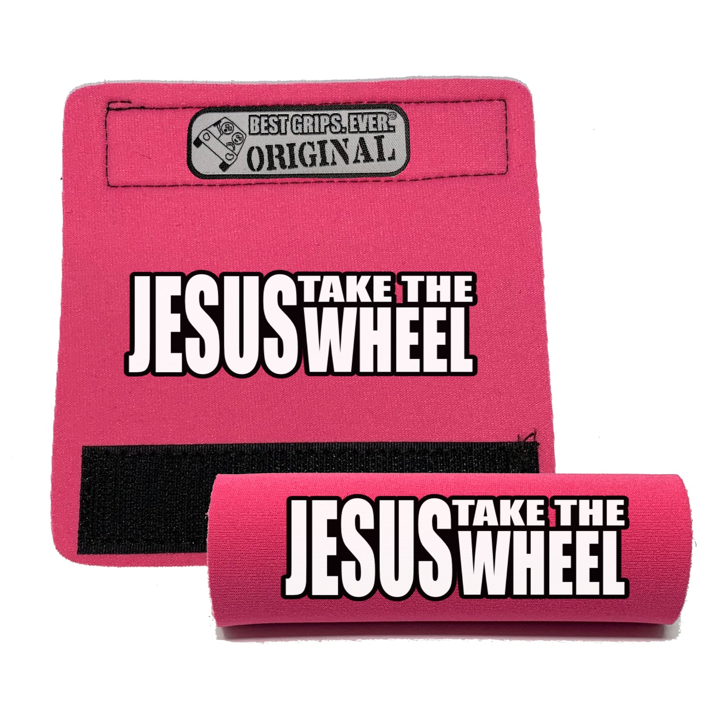 The Jesus Take the Wheel Grip.