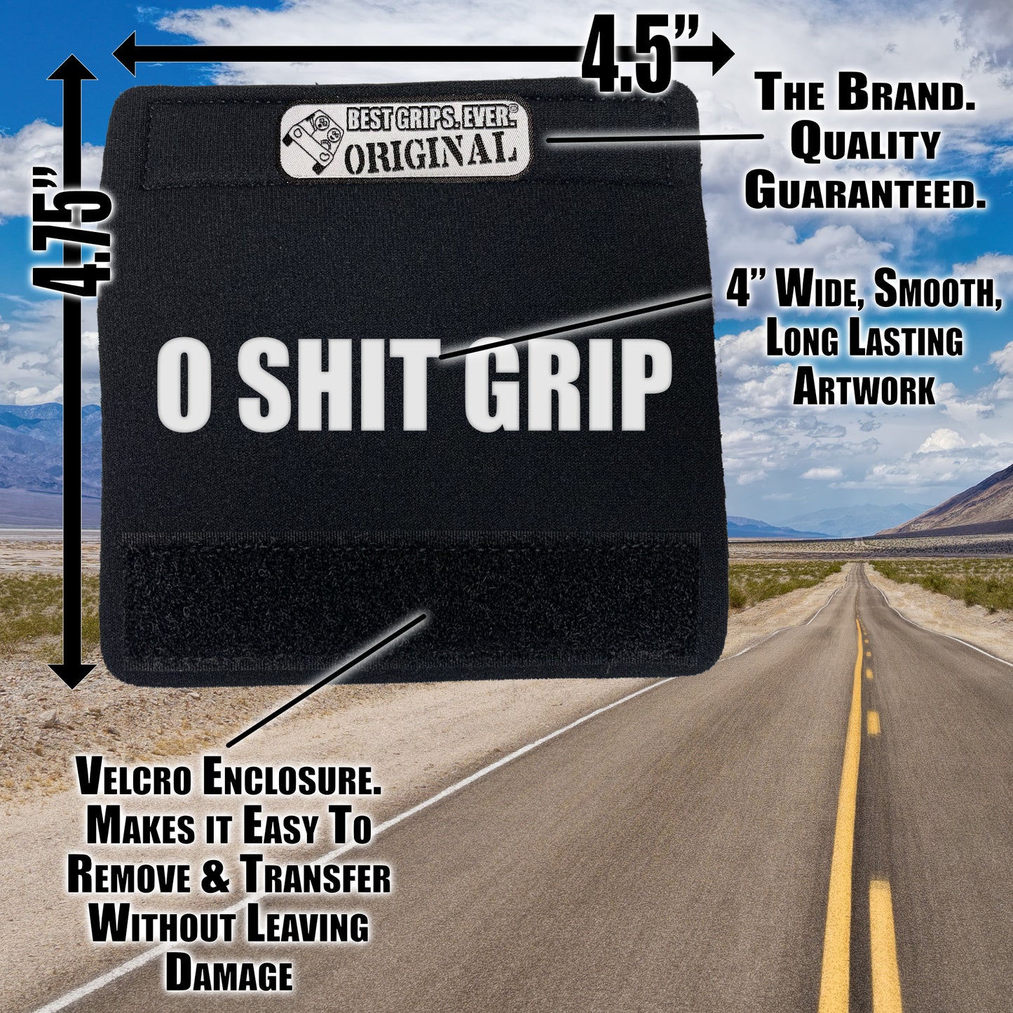 The O Shit Grip® by BEST GRIPS. EVER.®