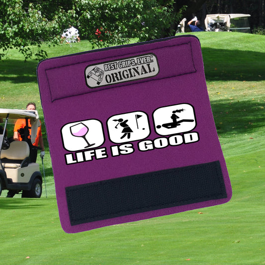 BEST GRIPS. EVER.® handle grip featuring Life is Good...For Her, designed for comfort and everyday use.