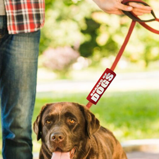 HI-VIS SCARED of DOGS Grip (25 Units)