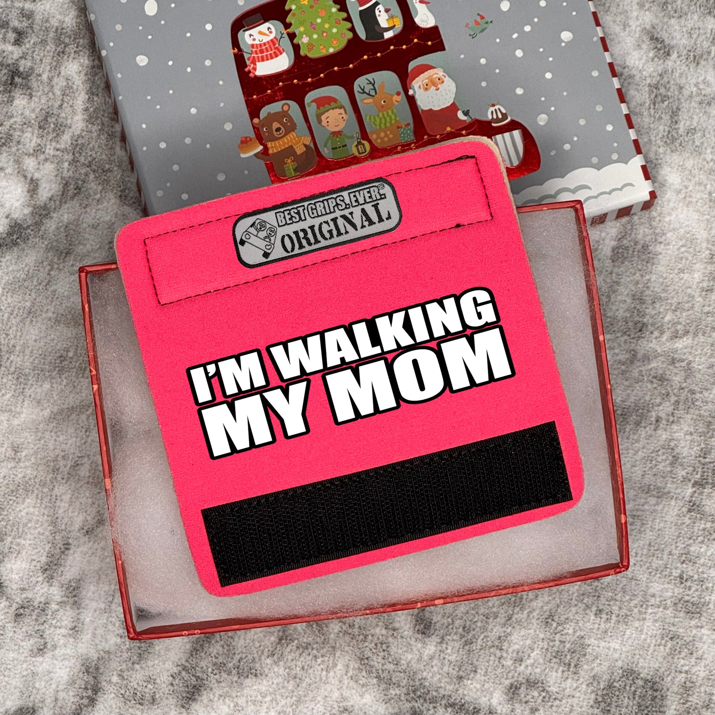 Walking my Mom Grip