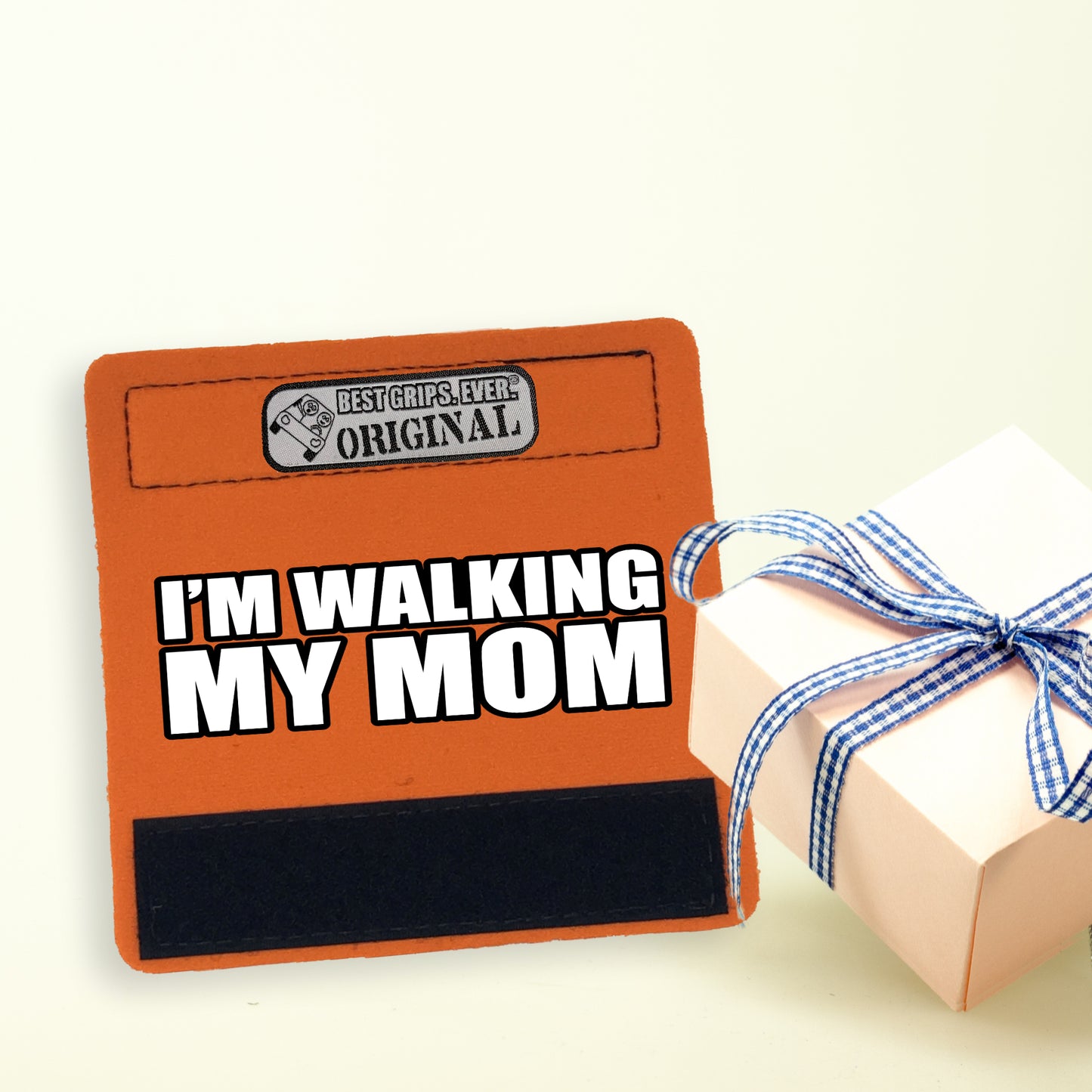 Walking my Mom Grip