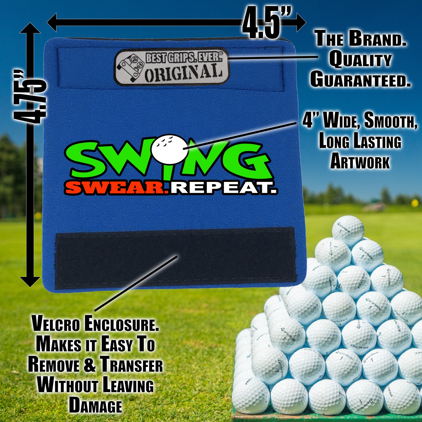Swing Swear Repeat Grip by BEST GRIPS. EVER.®
