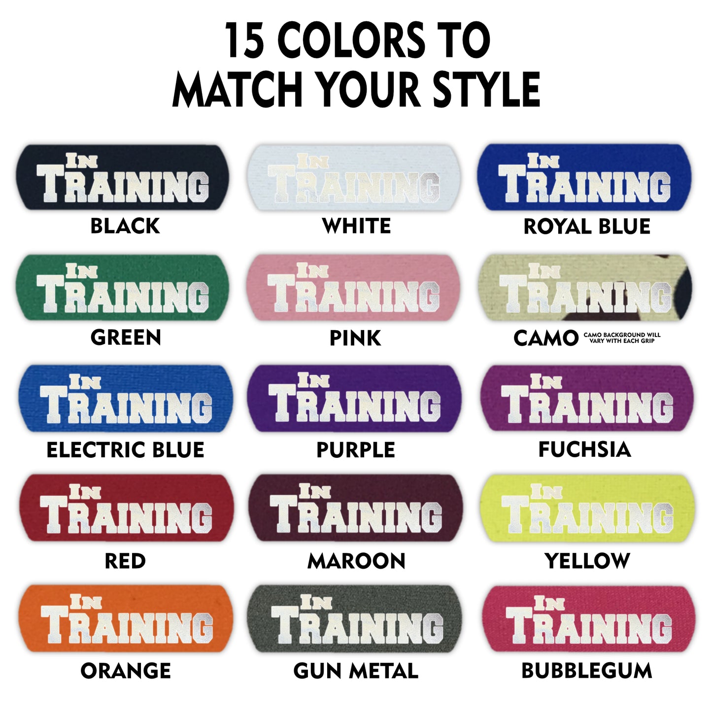 HI-VIS IN TRAINING Grip (25 Units)