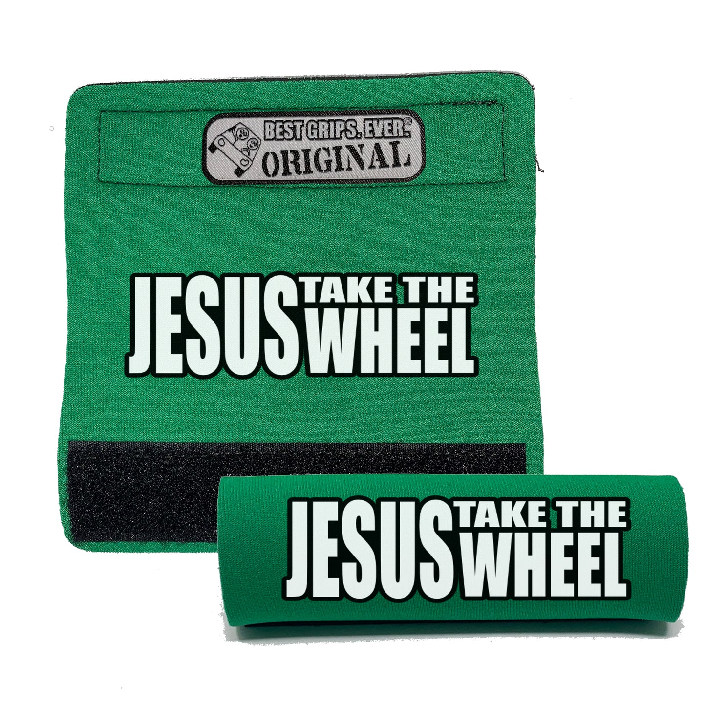 The Jesus Take the Wheel Grip.