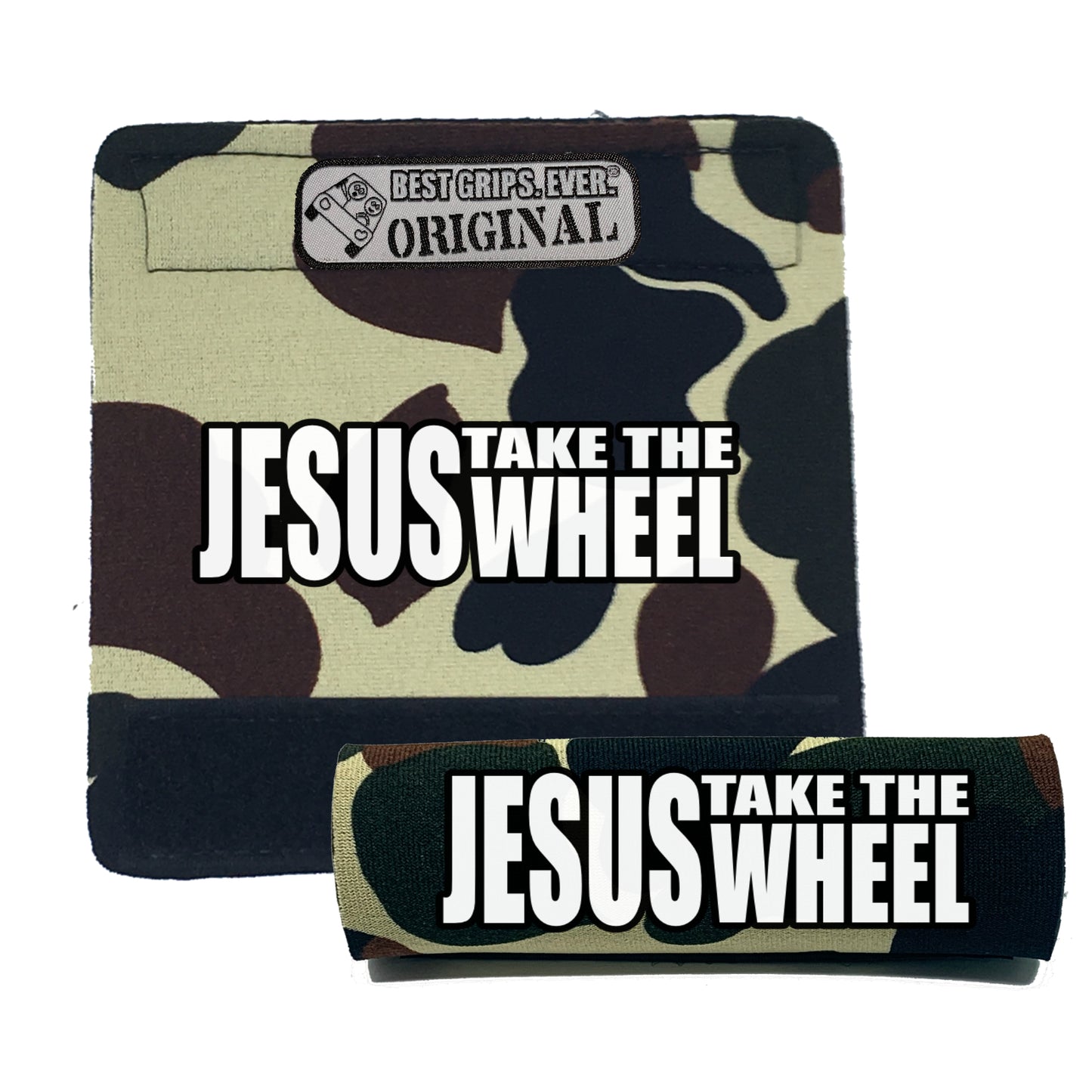 The Jesus Take the Wheel Grip.