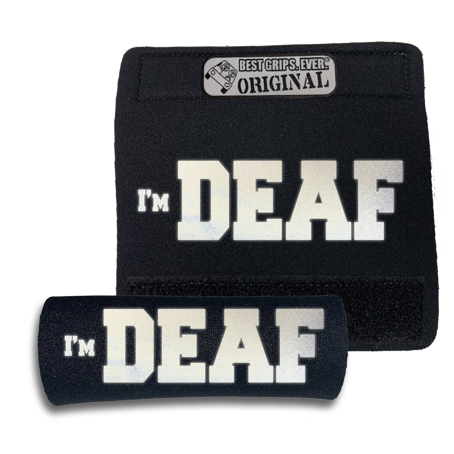 HI-VIS I'm DEAF Grip (1 Unit)