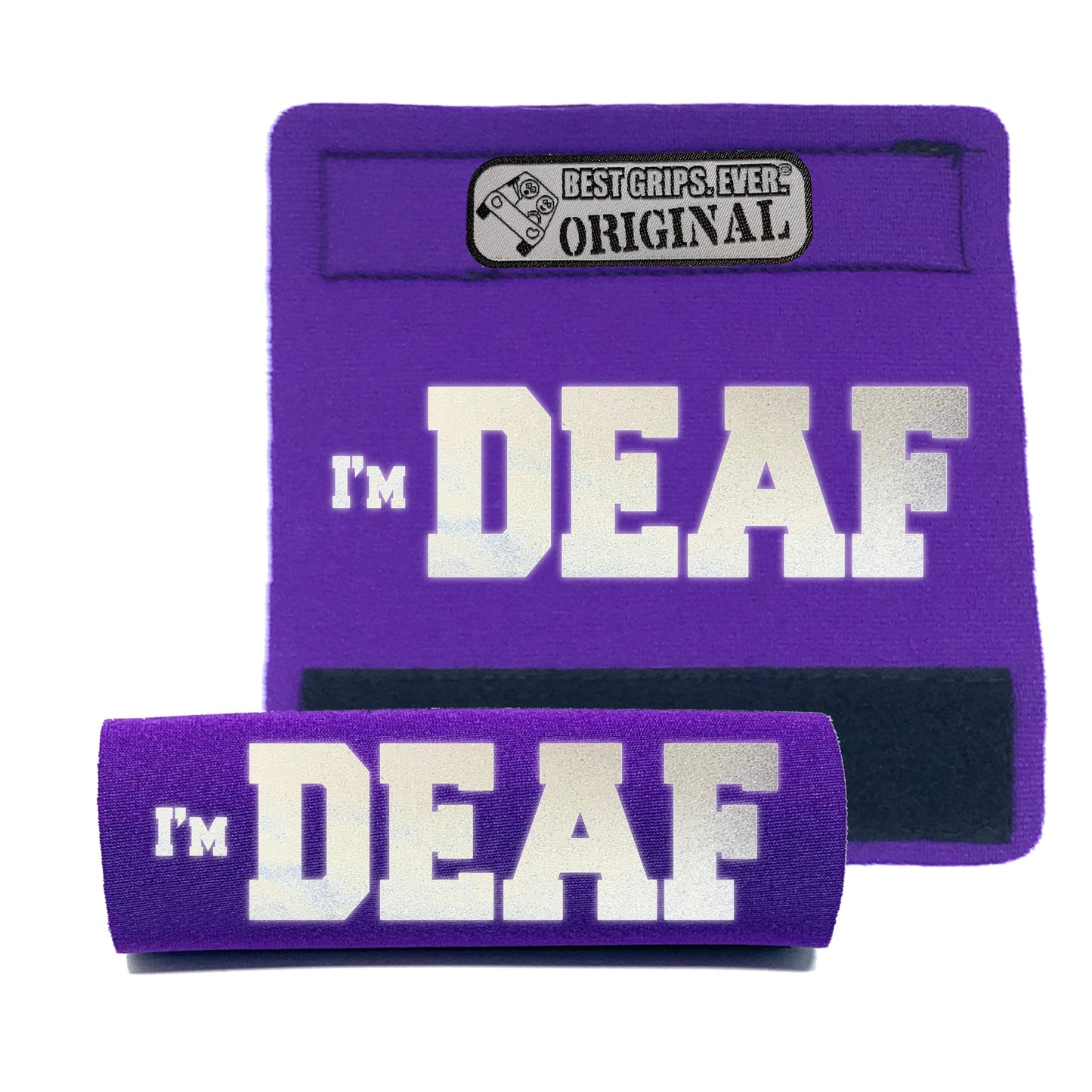 HI-VIS I'm DEAF Grip (1 Unit)