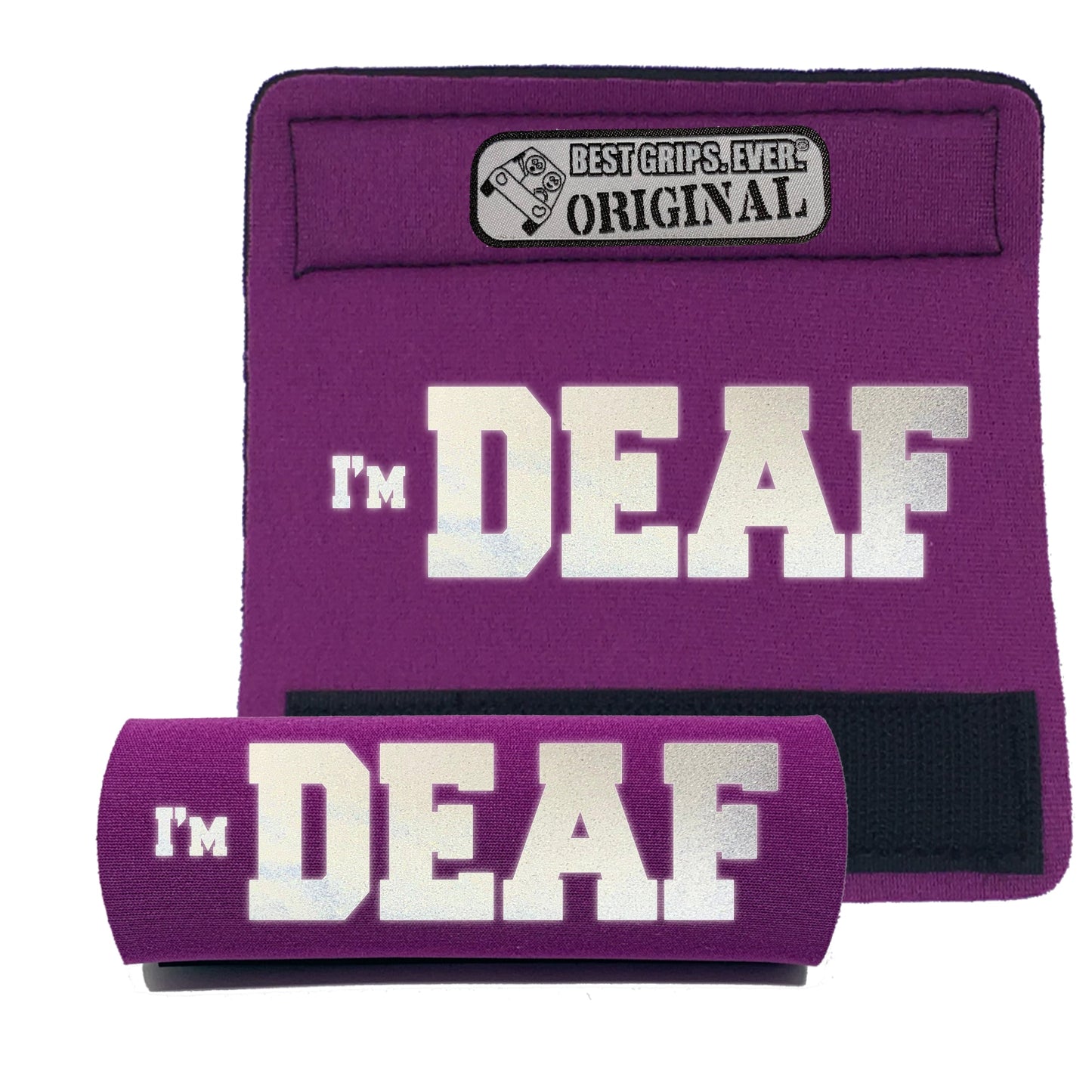 HI-VIS I'm DEAF Grip (1 Unit)