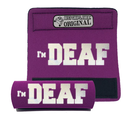 HI-VIS I'm DEAF Grip by BEST GRIPS. EVER.®