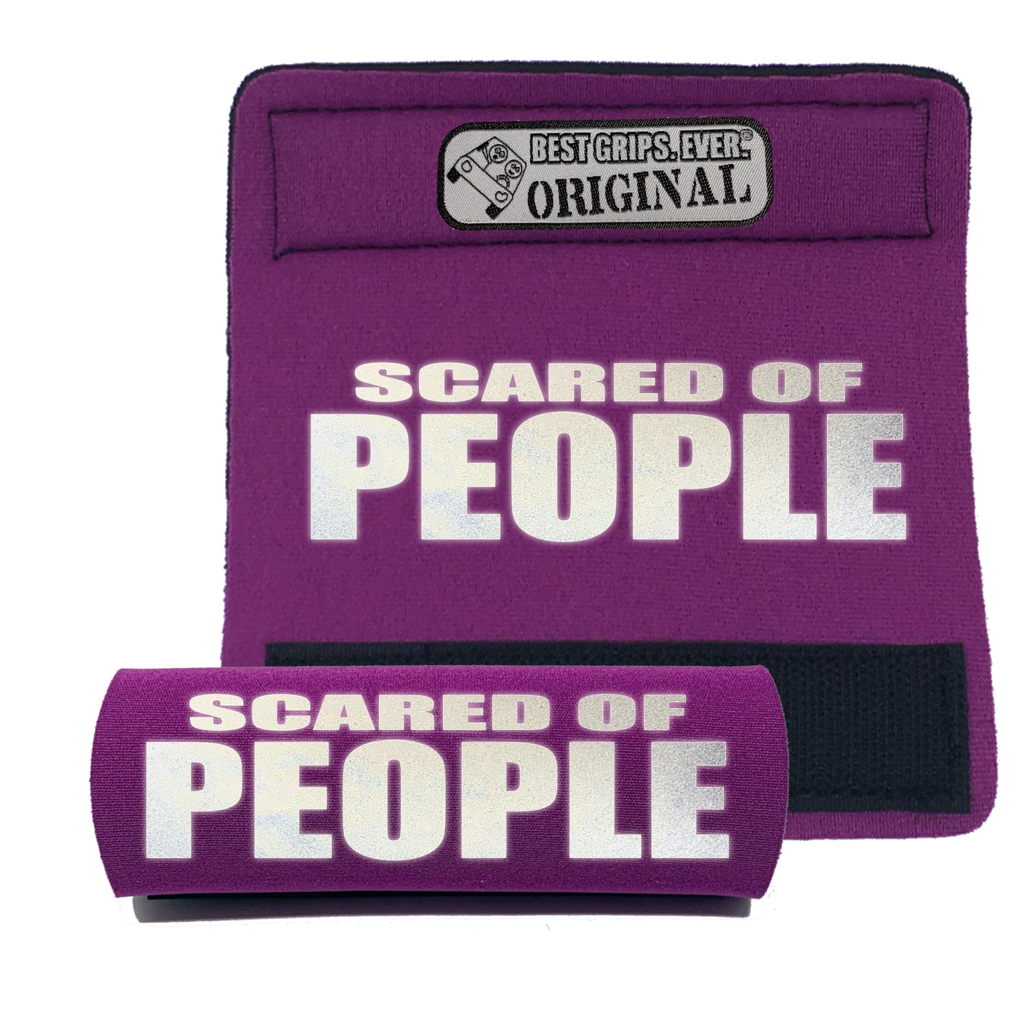 HI-VIS SCARED of PEOPLE Grip