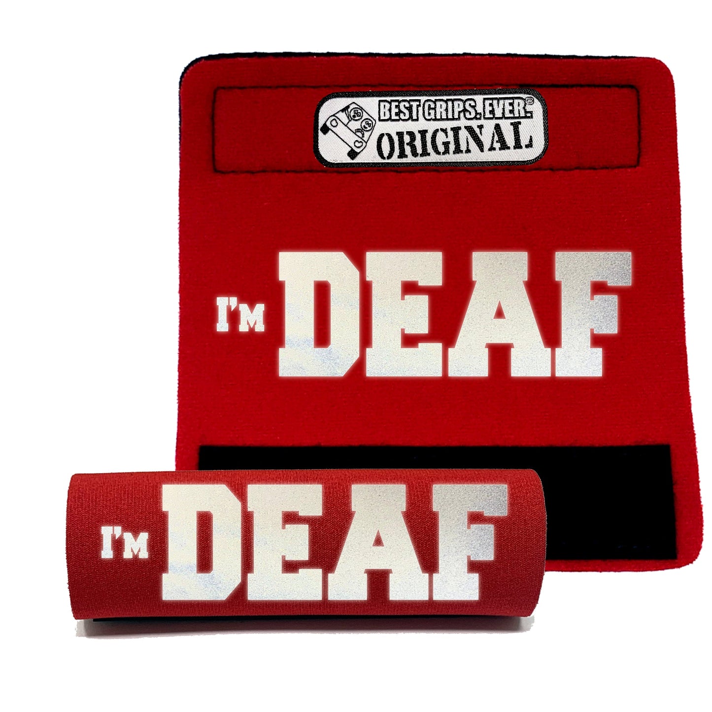 HI-VIS I'm DEAF Grip (1 Unit)