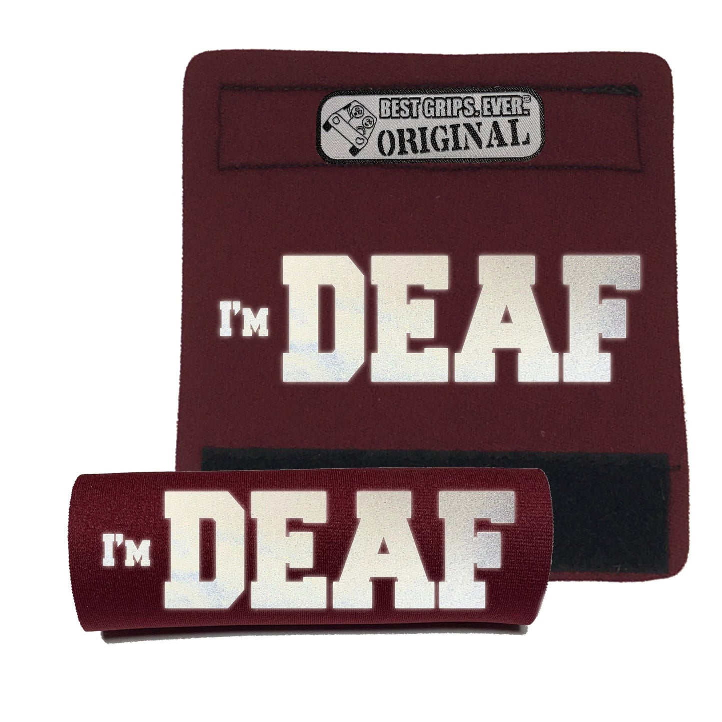 HI-VIS I'm DEAF Grip (1 Unit)