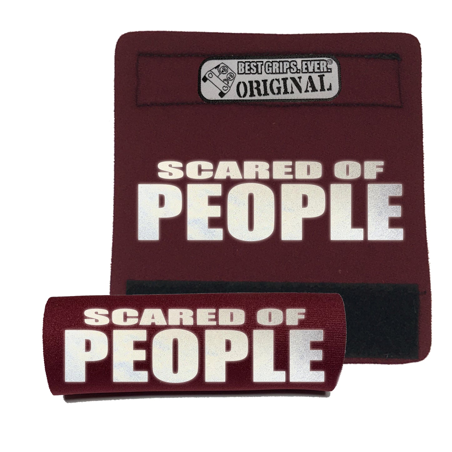 HI-VIS SCARED of PEOPLE Grip