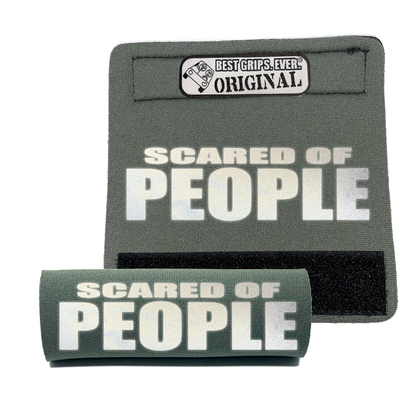 HI-VIS SCARED of PEOPLE Grip