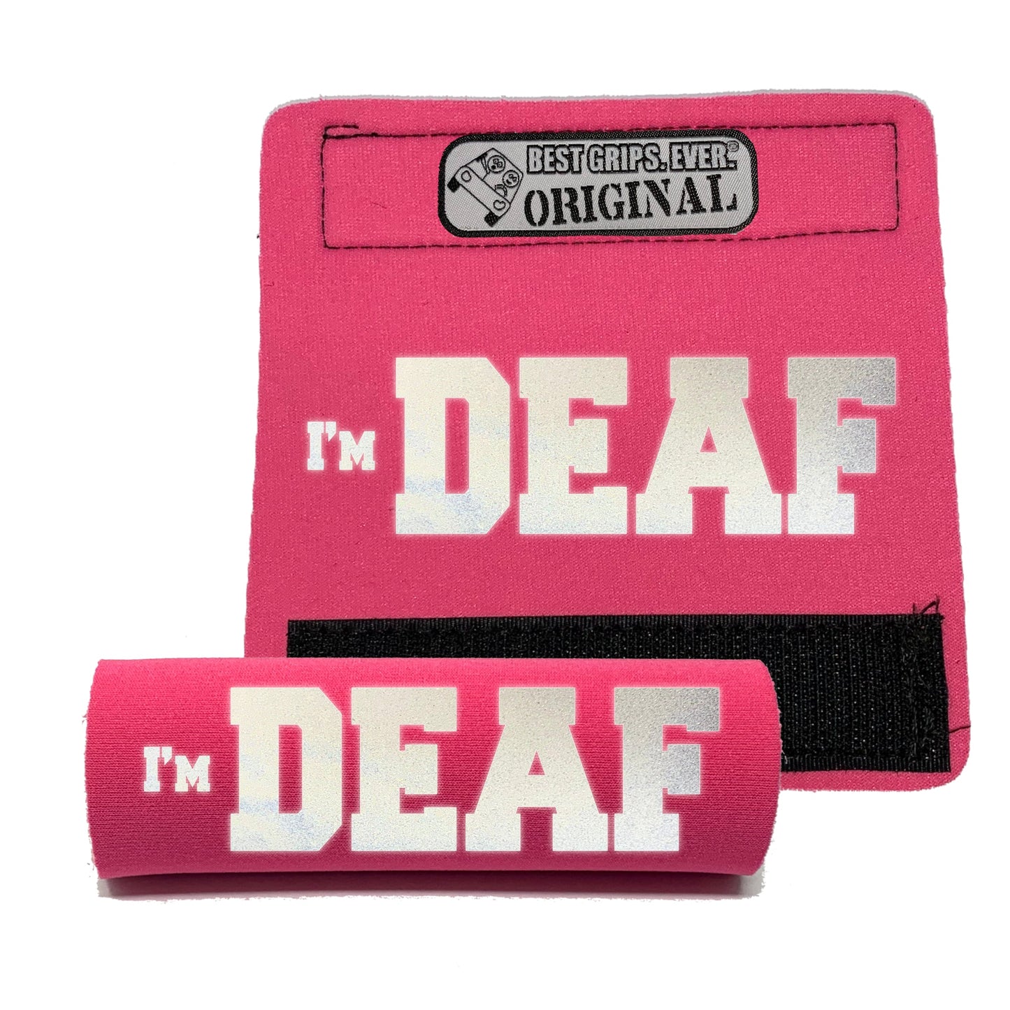 HI-VIS I'm DEAF Grip (1 Unit)