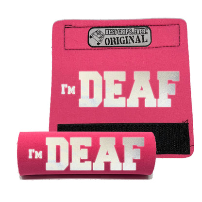 HI-VIS I'm DEAF Grip by BEST GRIPS. EVER.®