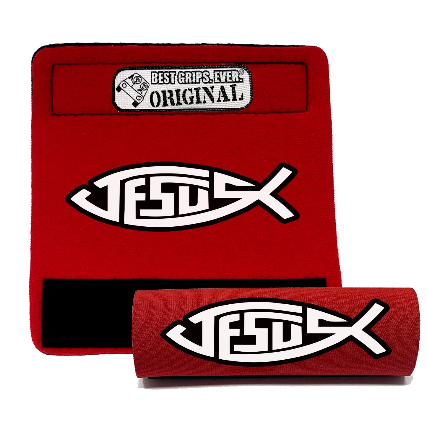 The Jesus Fish Grip.