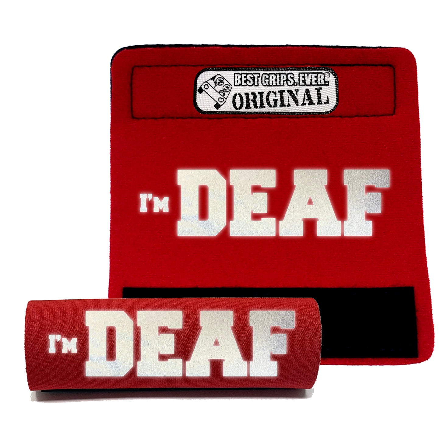 HI-VIS I'm DEAF Grip