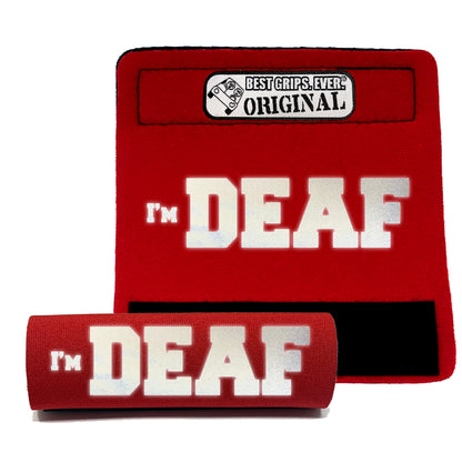 HI-VIS I'm DEAF Grip