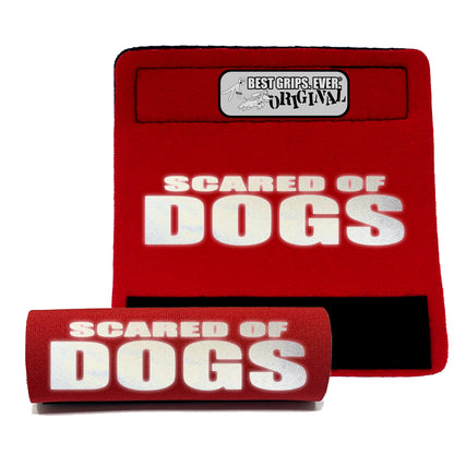 HI-VIS SCARED of DOGS Grip