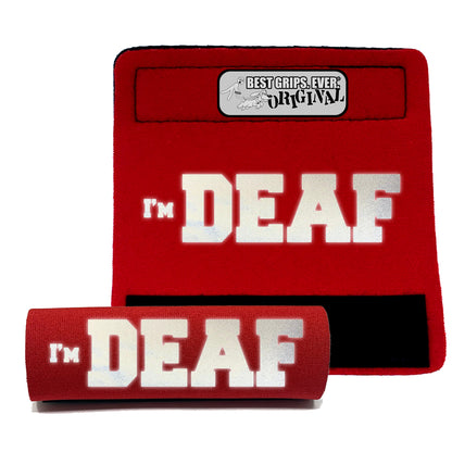 HI-VIS I'm DEAF Grip