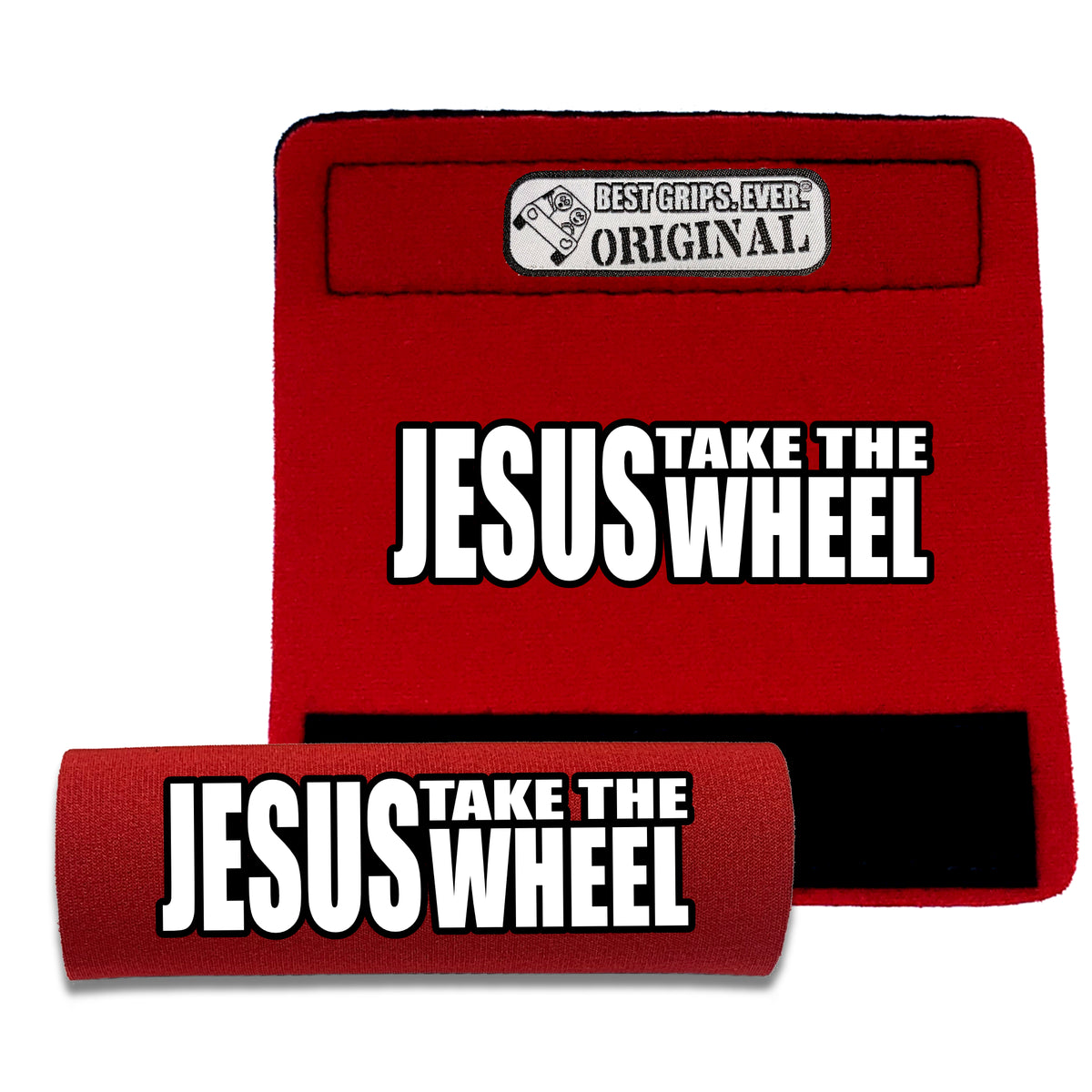 The Jesus Take the Wheel Grip.
