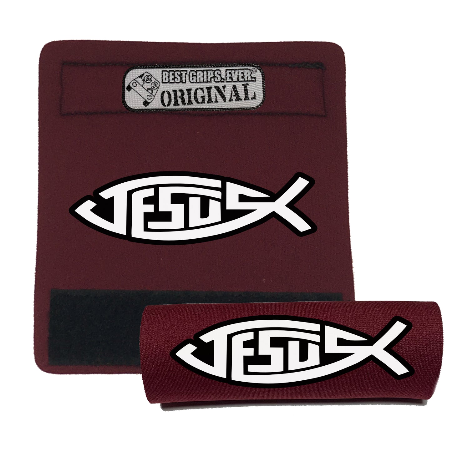 The Jesus Fish Grip.
