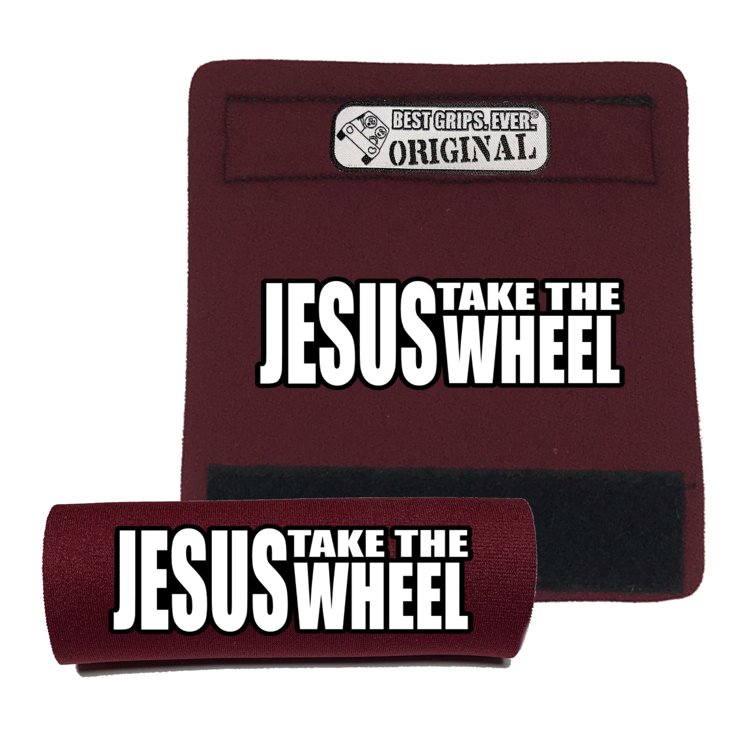 The Jesus Take the Wheel Grip.
