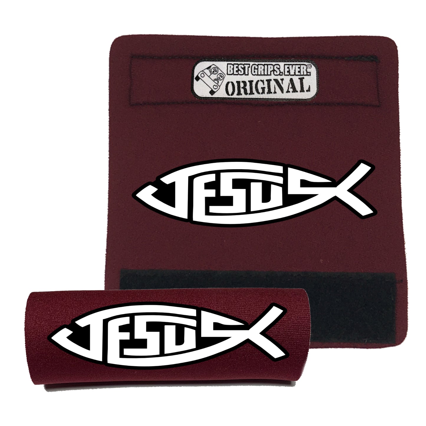 The Jesus Fish Grip.