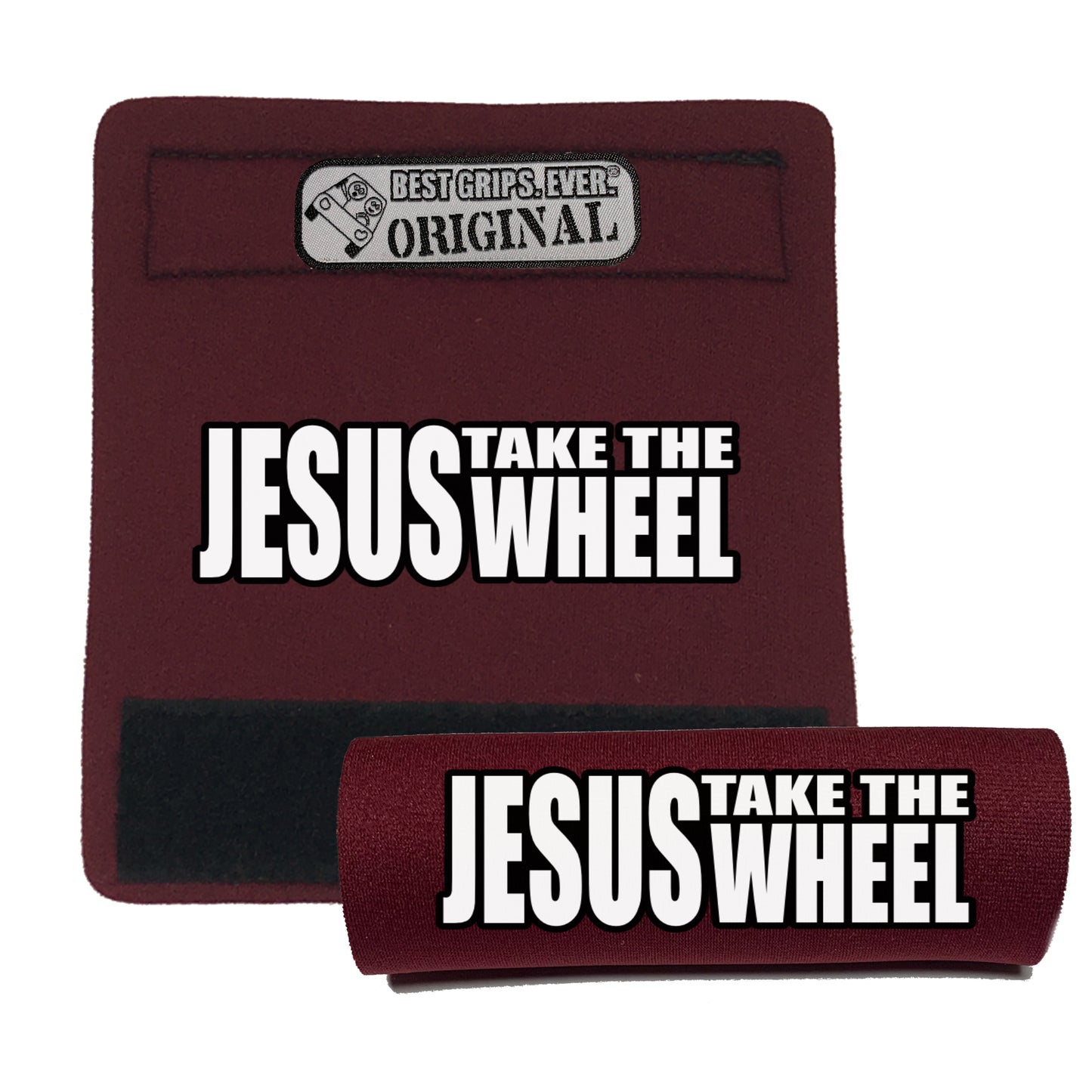The Jesus Take the Wheel Grip.