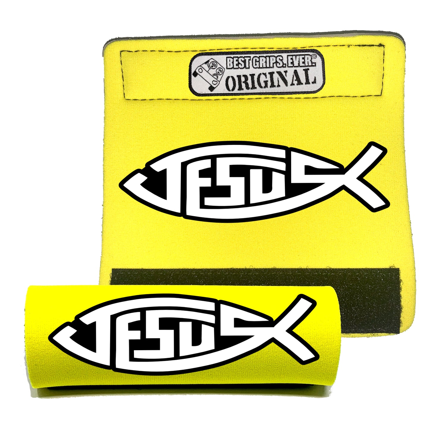 The Jesus Fish Grip.