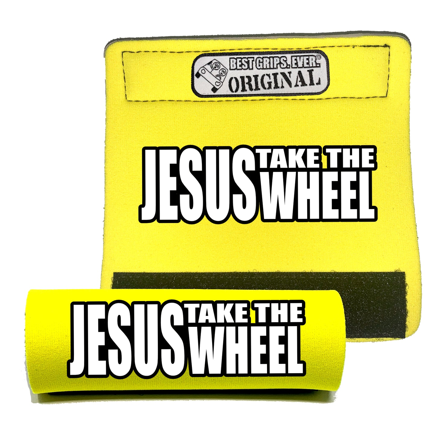 The Jesus Take the Wheel Grip.
