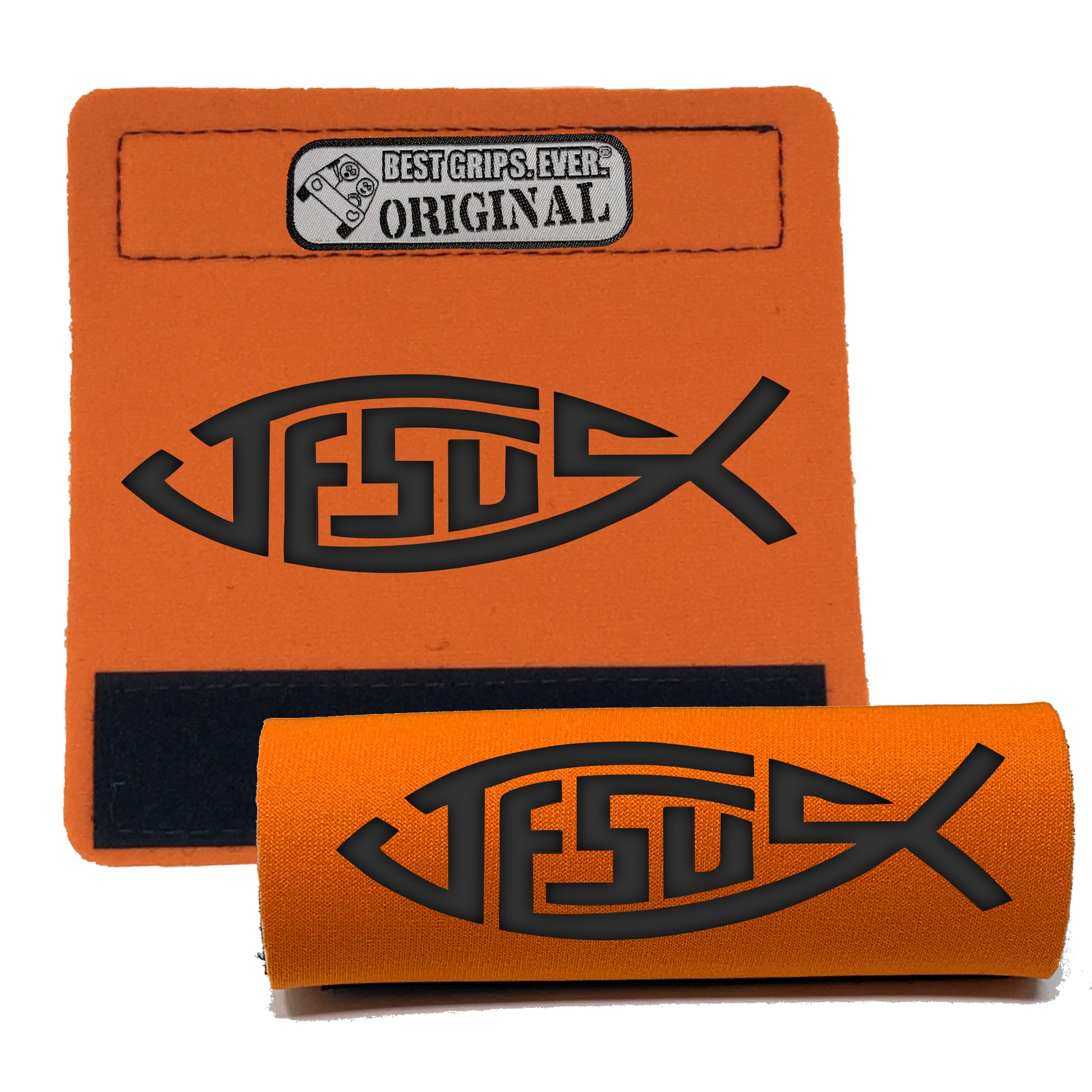 The Jesus Fish Grip. by BEST GRIPS. EVER.¨