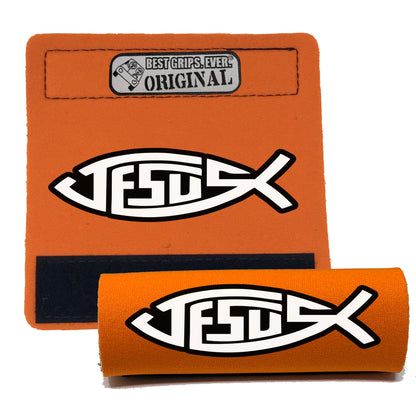 The Jesus Fish Grip.
