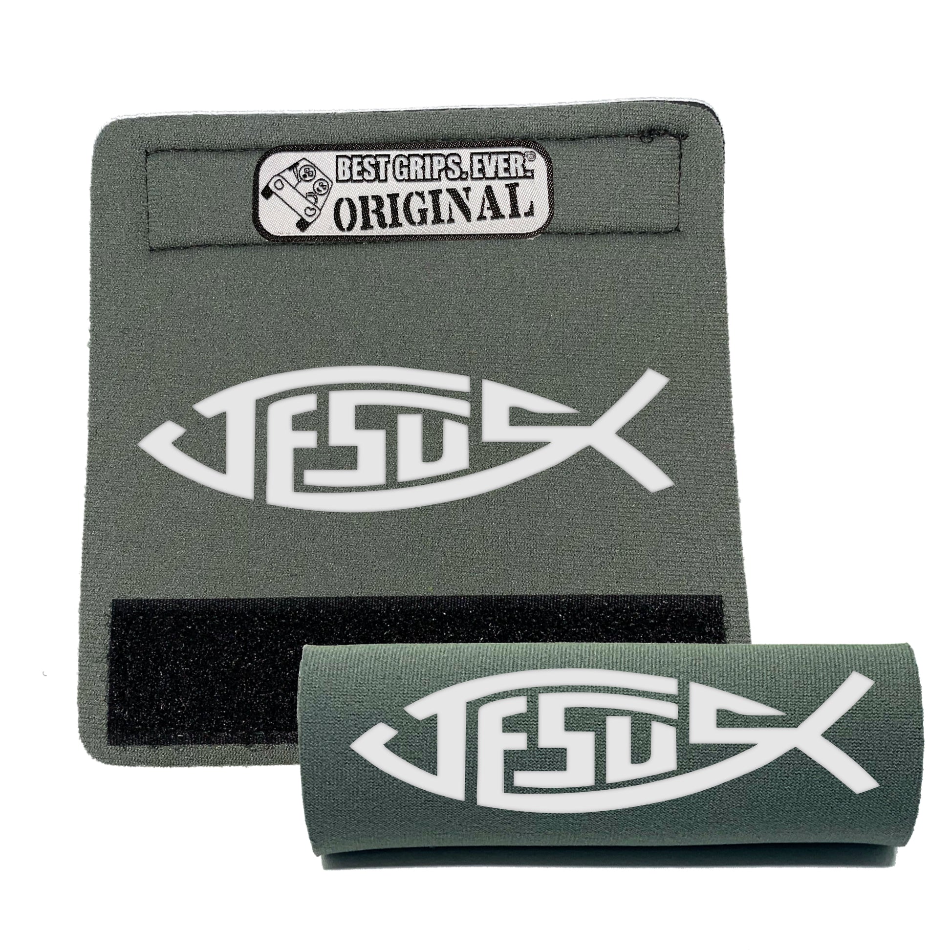 The Jesus Fish Grip. by BEST GRIPS. EVER.¨