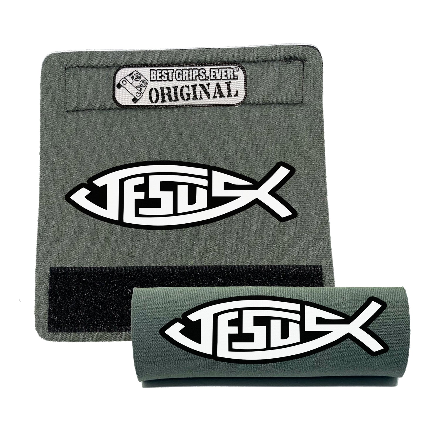 The Jesus Fish Grip.