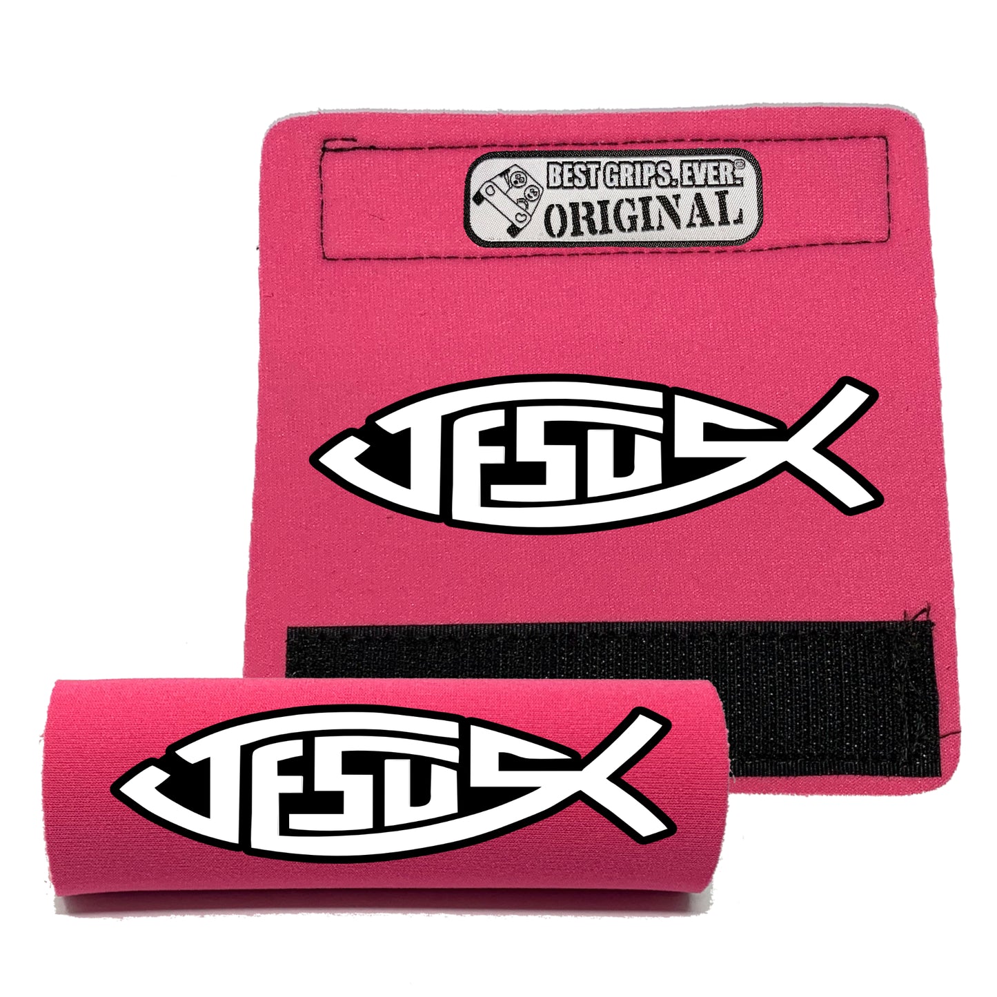 The Jesus Fish Grip.
