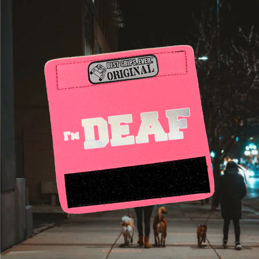HI-VIS I'm DEAF Grip