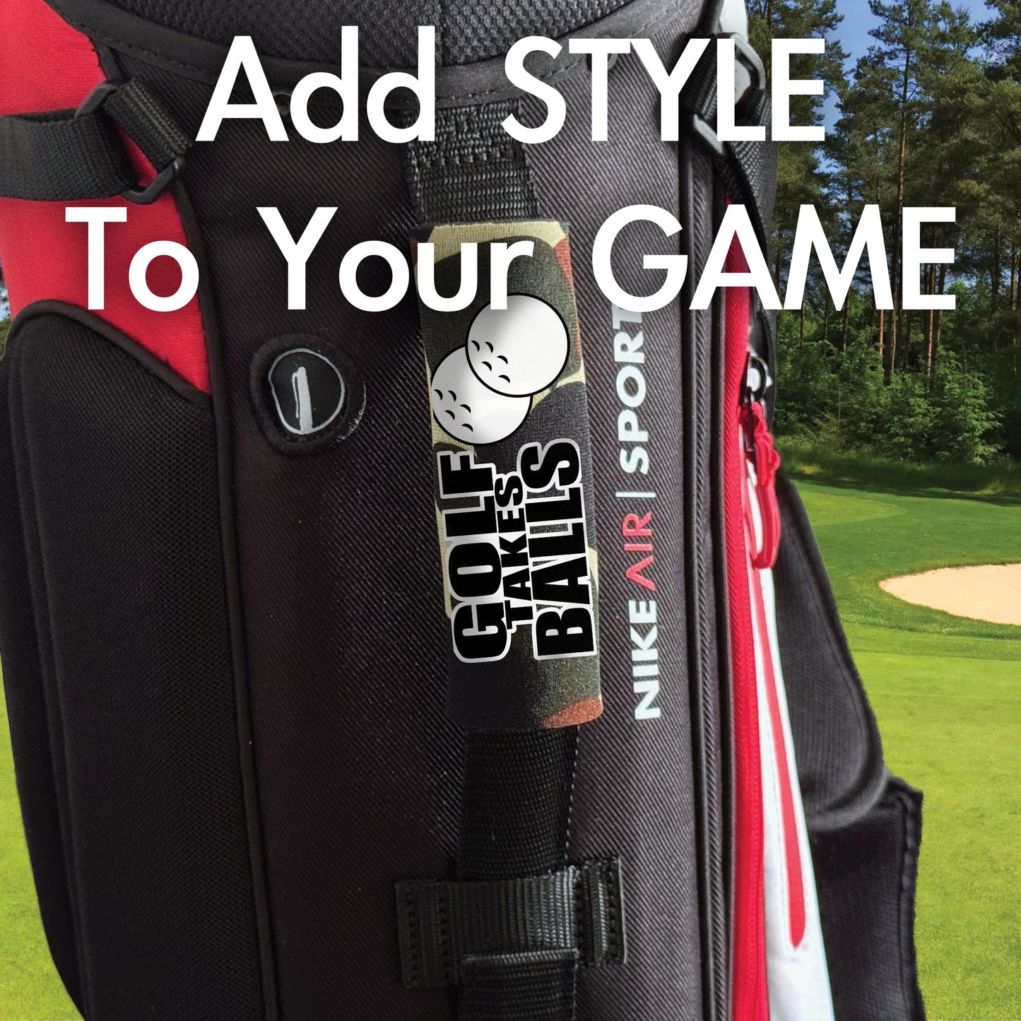 BEST GRIPS. EVER.® handle grip featuring Golf Takes Balls Grip, designed for comfort and everyday use.