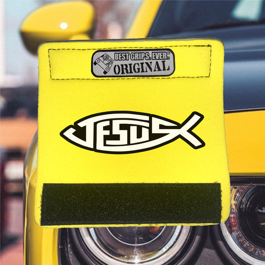 The Jesus Fish Grip.