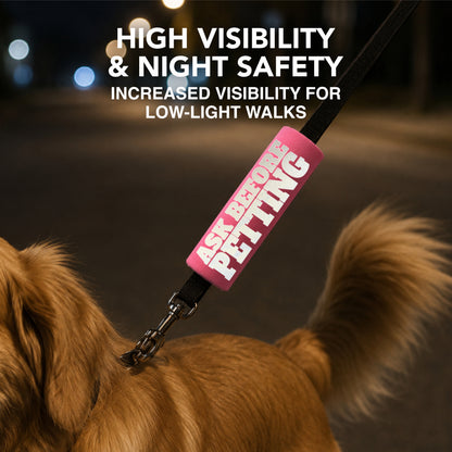 HI-VIS Ask Before Petting Sleeve