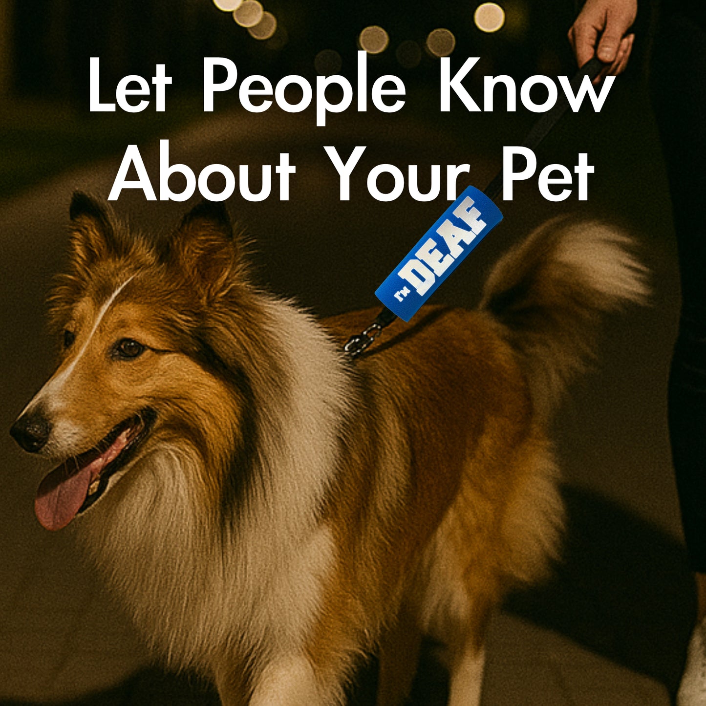 HI-VIS I'm DEAF Grip