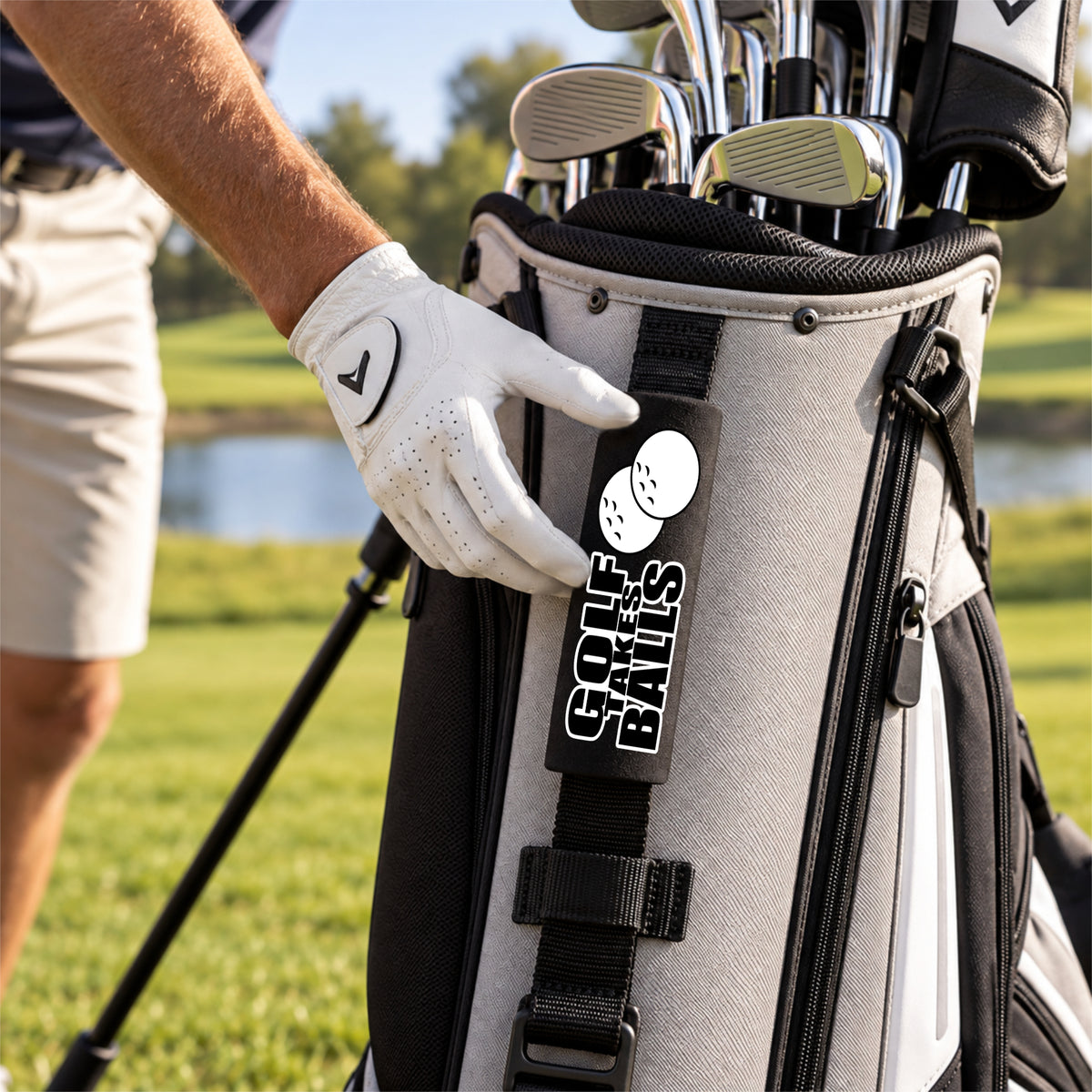 Golf Takes Balls Grip